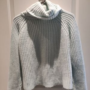 Mint Turtle Neck Sweater